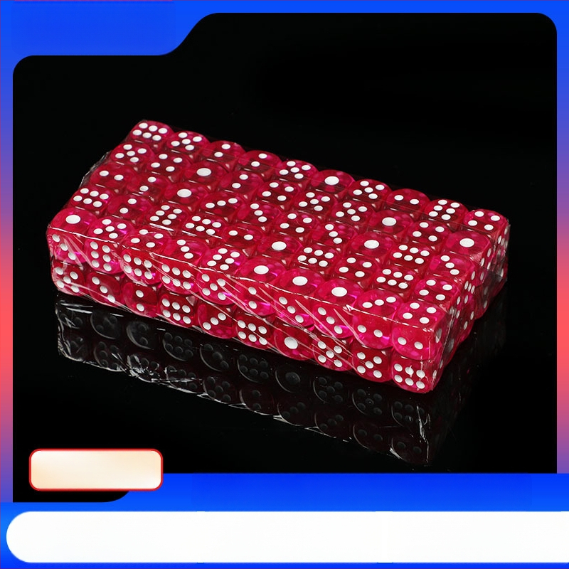 Akrilo Mahjong kauliukai suapvalintais kampais šachmėms ir kortų žaidimams