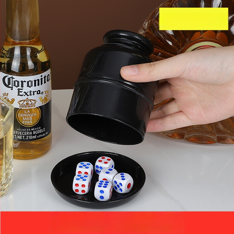 Runwei kauliukų puodelių rinkinys, PP medžiaga, 120 vnt., šachmatų ir kortų žaidimams