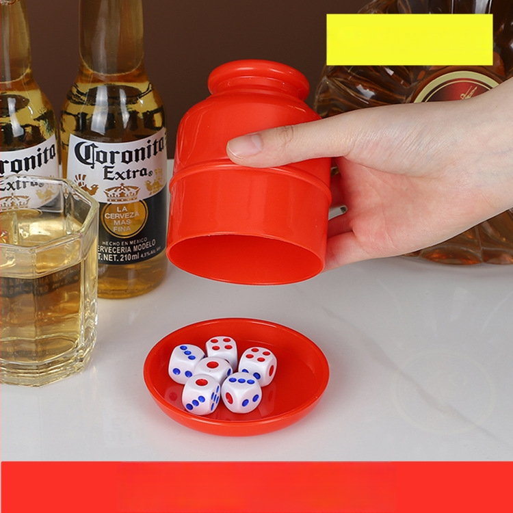 Runwei kauliukų puodelių rinkinys, PP medžiaga, 120 vnt., šachmatų ir kortų žaidimams