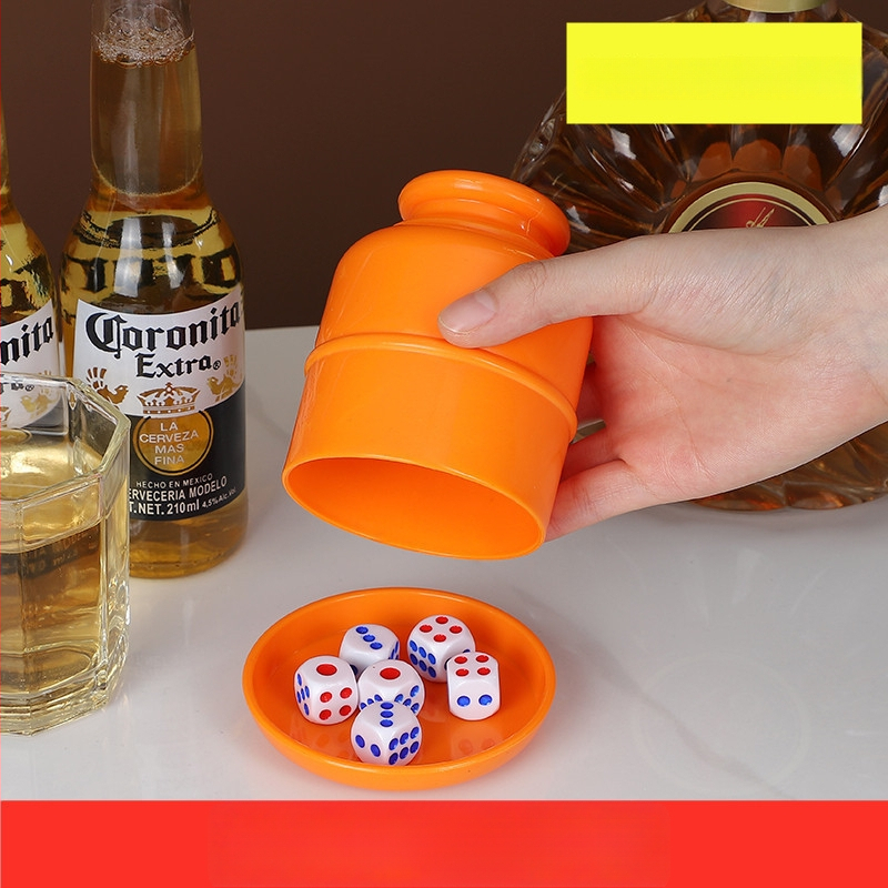 Runwei kauliukų puodelių rinkinys, PP medžiaga, 120 vnt., šachmatų ir kortų žaidimams