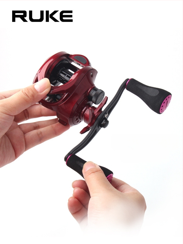 RUKE mâner de braț reglabil pentru mulinete de pescuit – ușor, extins și mărit, EVA anti-derapant, potrivire universală