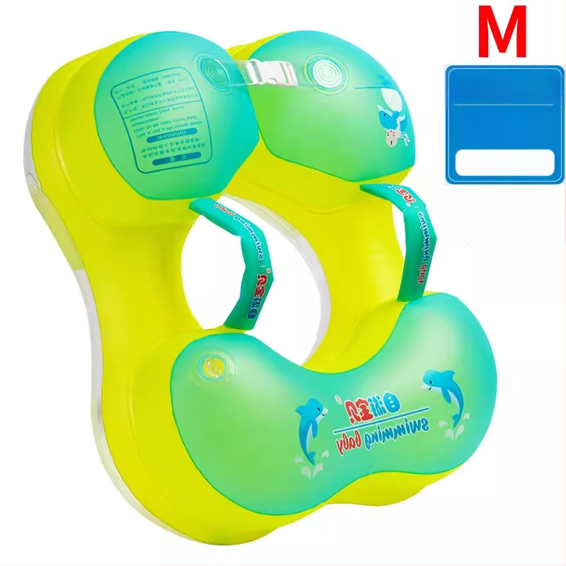 Inel de înot pentru copii cu curea subraț, PVC ecologic 0,33 mm, pentru înot și plimbare în apă