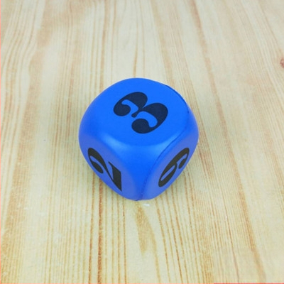 PU putų kubeliai, 6-pusių, minkštas švietėjiškas žaislas vaikams, pakuotė 600 vienetų