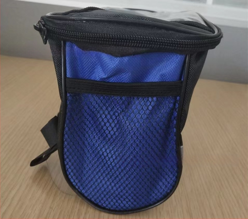 Jalgratta käepideme kott (kangas peegeldavate ribadega; mudel 679; Sanmaishun)