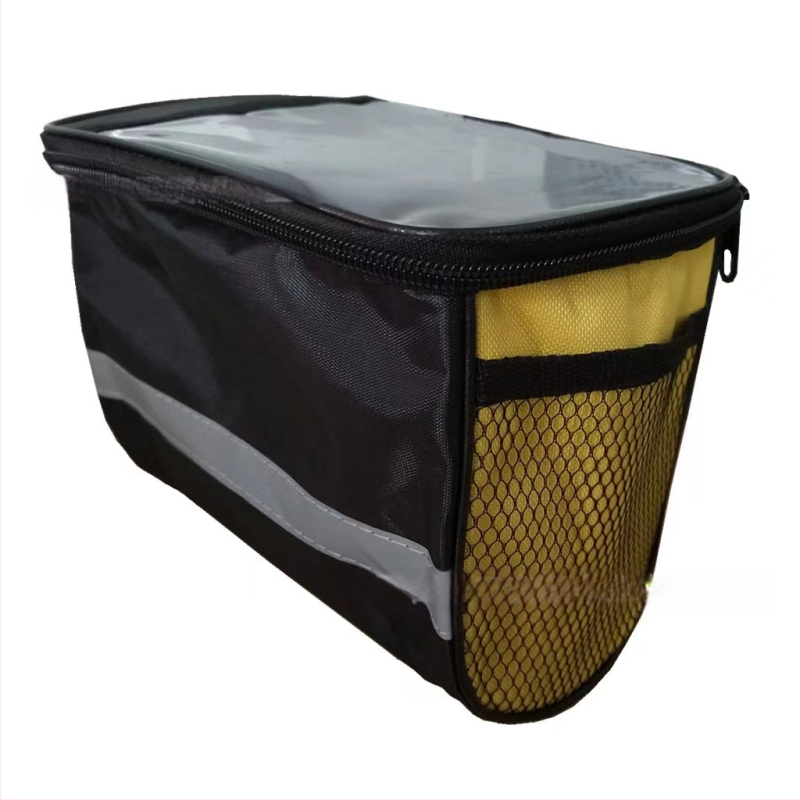 Jalgratta käepideme kott (kangas peegeldavate ribadega; mudel 679; Sanmaishun)