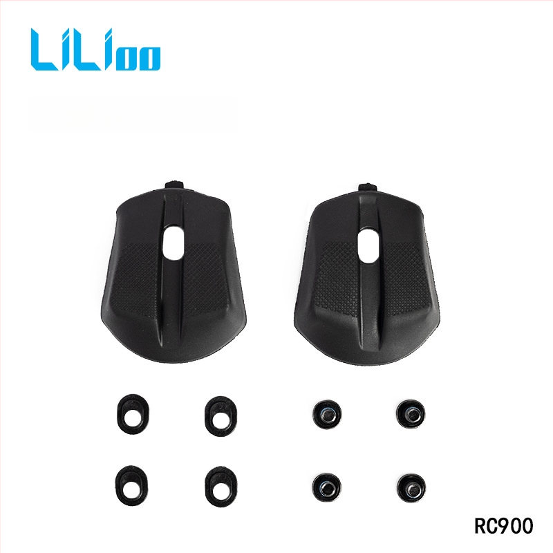 Lilioo saderīgs ar C901 RC902 RC903 ceļa velosipēdu kurpēm ar bloķēšanas sistēmu; papēža spilventiņa nomaiņa