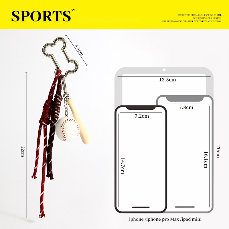 Graceful metalinis raktų pakabukas su mokyklos kuprine, šiuolaikinio minimalistinio stiliaus