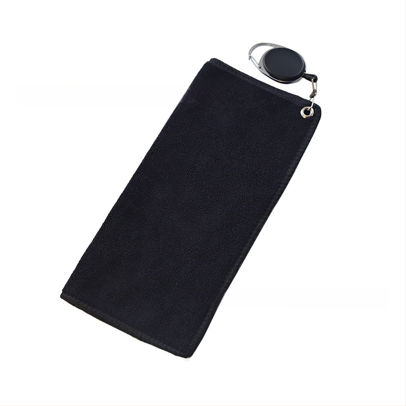 Γκολφ πετσέτα efunist - πολυεστέρας, διπλής όψης βελούδο, καραμπίνερ, εσωτερική/εξωτερική χρήση