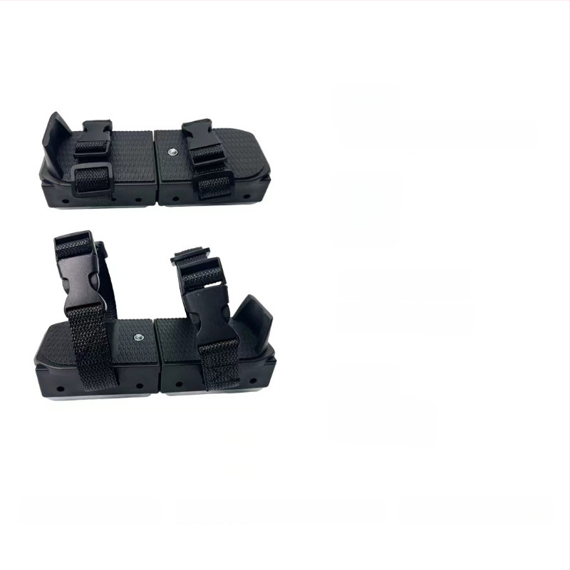 Moqian Vaikų ledinių čiužinių pradžiai – slidinėjimui ir čiuožimui, Viršus: webbing, Ašmenys: nerūdijantis plienas, Padas: plastikas + metalas