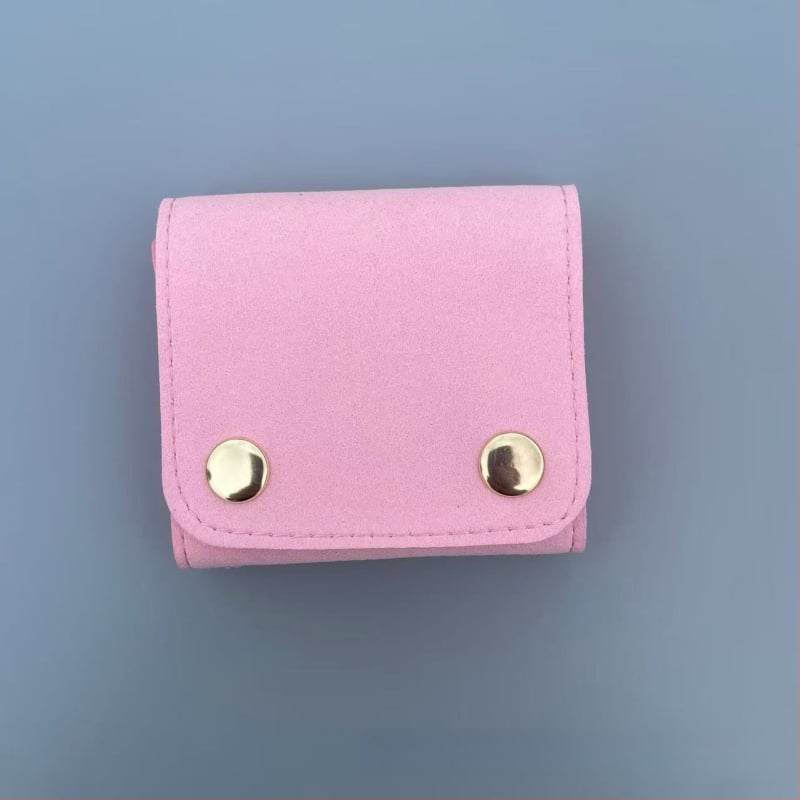 Geantă portabilă de depozitare pentru bijuterii din piele PU, cu design în 3 straturi pentru brățări, inele și cercei – protecție împotriva prafului, umezelii și oxidării