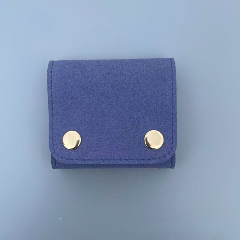 Geantă portabilă de depozitare pentru bijuterii din piele PU, cu design în 3 straturi pentru brățări, inele și cercei – protecție împotriva prafului, umezelii și oxidării