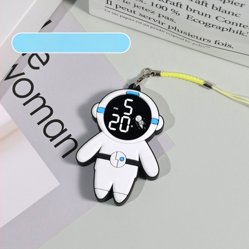 Ключодържател с електронен часовник за ученици със светещ цифров дисплей, водоустойчив до 10 м, електронен ход