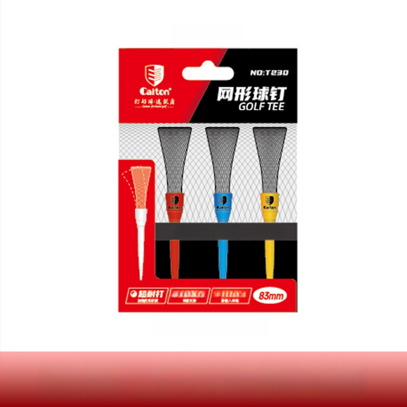 Caiton Γκολφ Σπίκς με Δίχτυ, Χαμηλή Αντίσταση, Υψηλός Ελαστικός Δέκτης Μπάλας, Προστασία Κλαμπ, Περιορισμένο Σκαλοπάτι Τι-Οφ