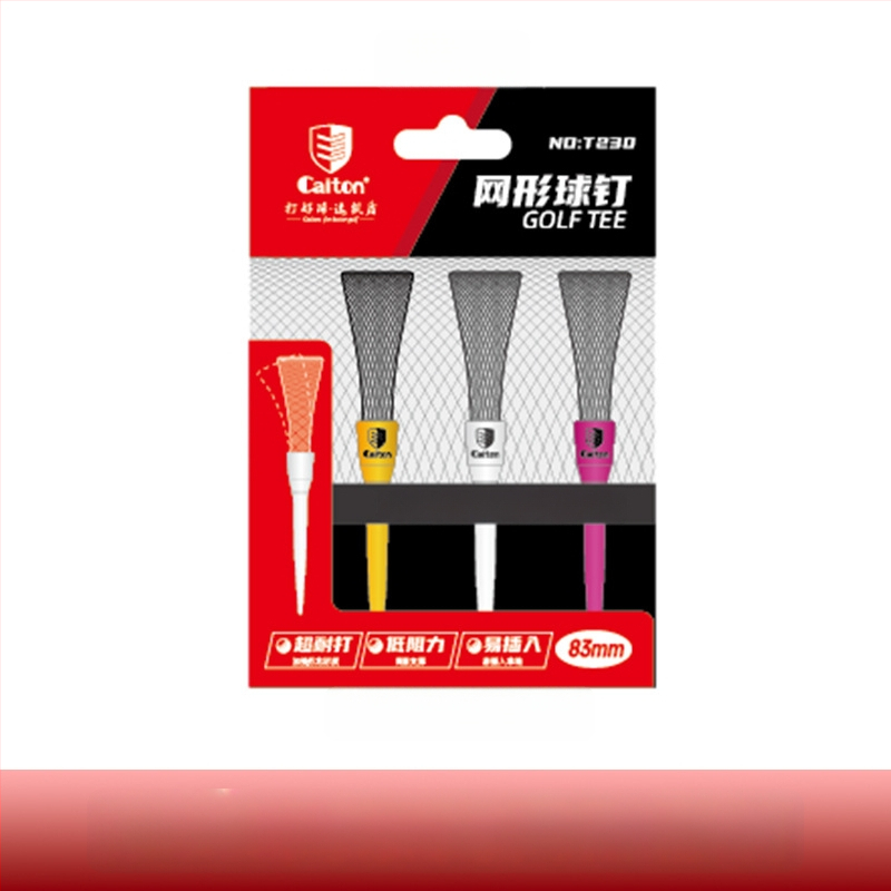 Caiton Γκολφ Σπίκς με Δίχτυ, Χαμηλή Αντίσταση, Υψηλός Ελαστικός Δέκτης Μπάλας, Προστασία Κλαμπ, Περιορισμένο Σκαλοπάτι Τι-Οφ