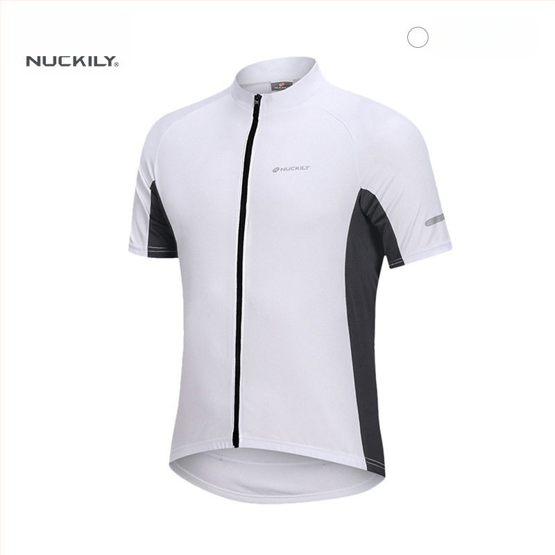 Unisex īsām piedurknēm velosipēdu krekls, režģa audums, mitrumu vadība