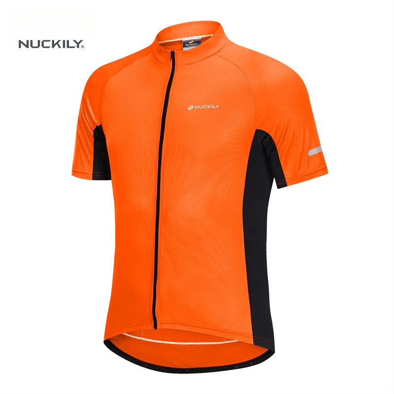 Unisex īsām piedurknēm velosipēdu krekls, režģa audums, mitrumu vadība