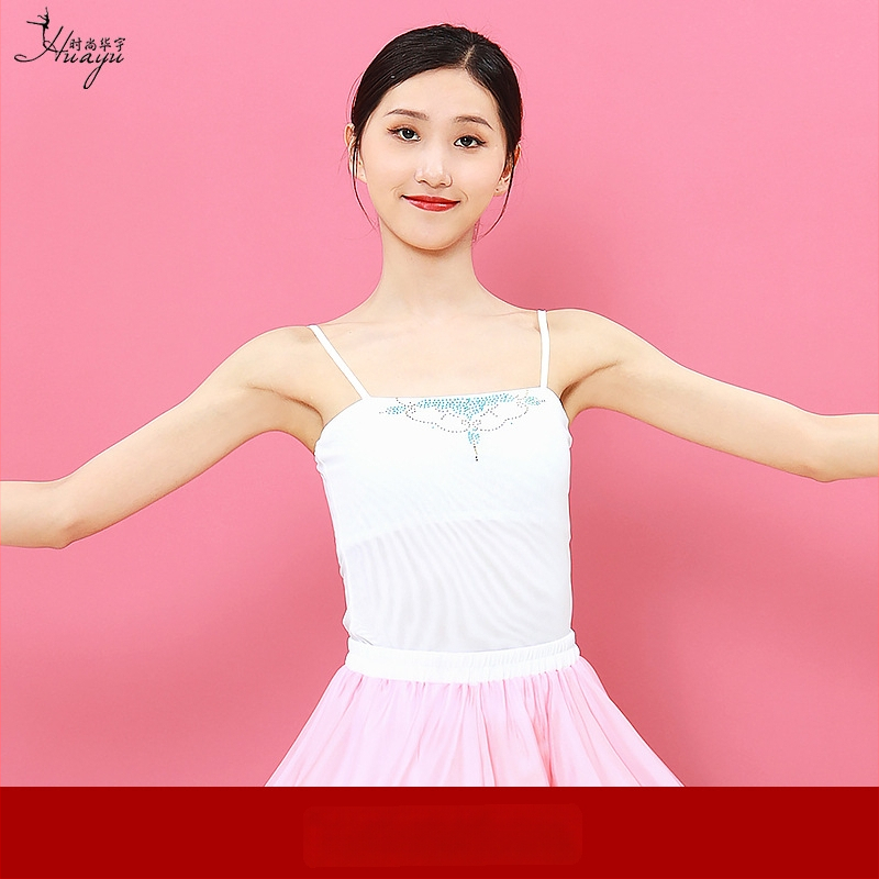 Sievietes klasiskā deju tīkla tops ķīniešu stilā, poliestera 50–70%, vasara 2025