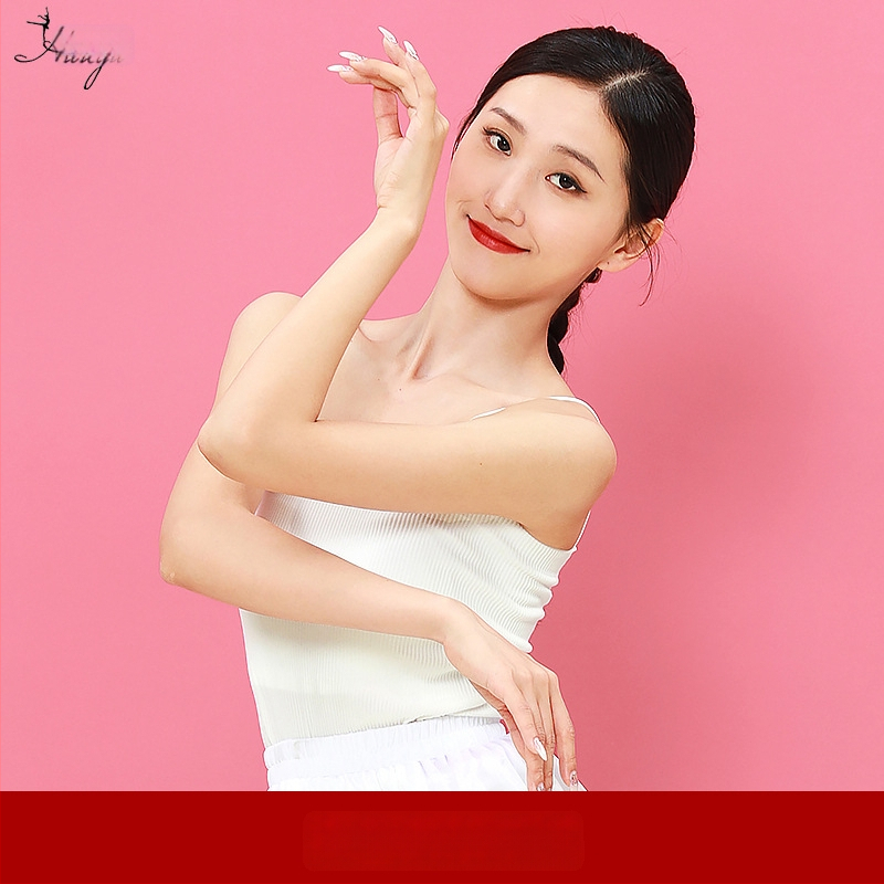 Sievietes klasiskā deju tīkla tops ķīniešu stilā, poliestera 50–70%, vasara 2025