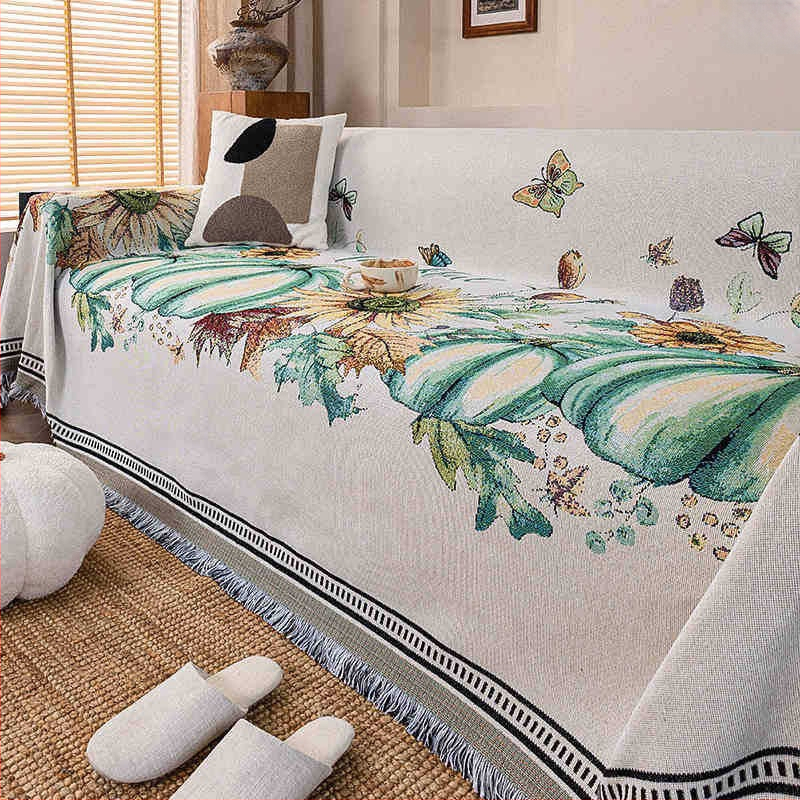 Boheemlase stiiliga polüesterist tekk, hotellistiil