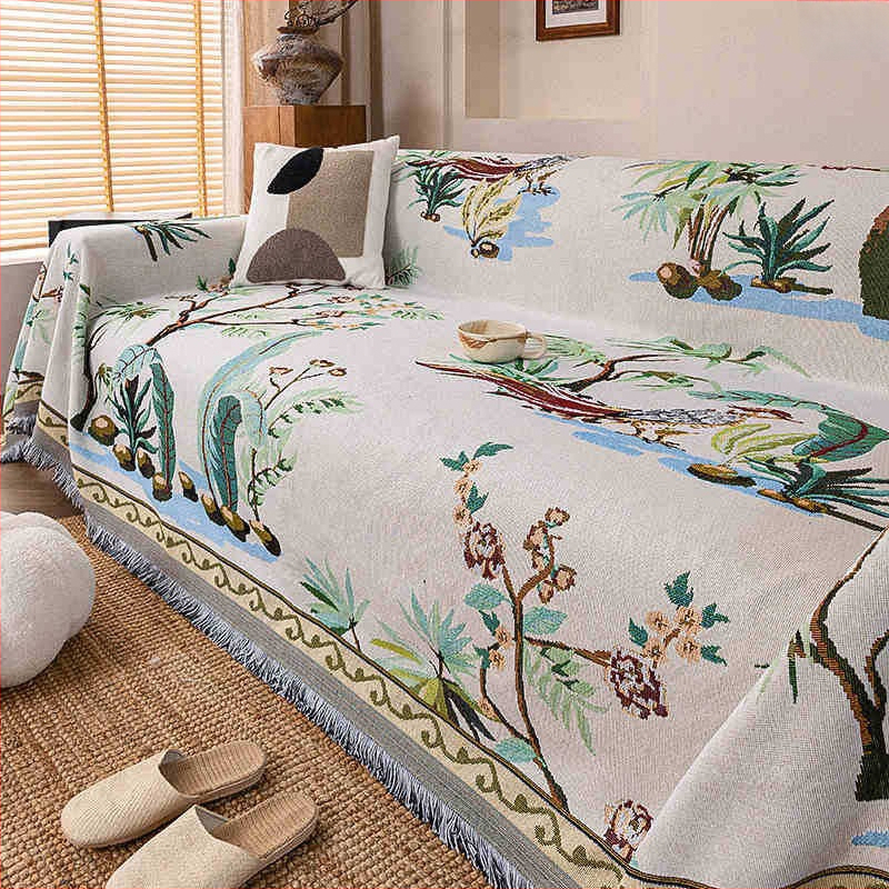 Boheemlase stiiliga polüesterist tekk, hotellistiil