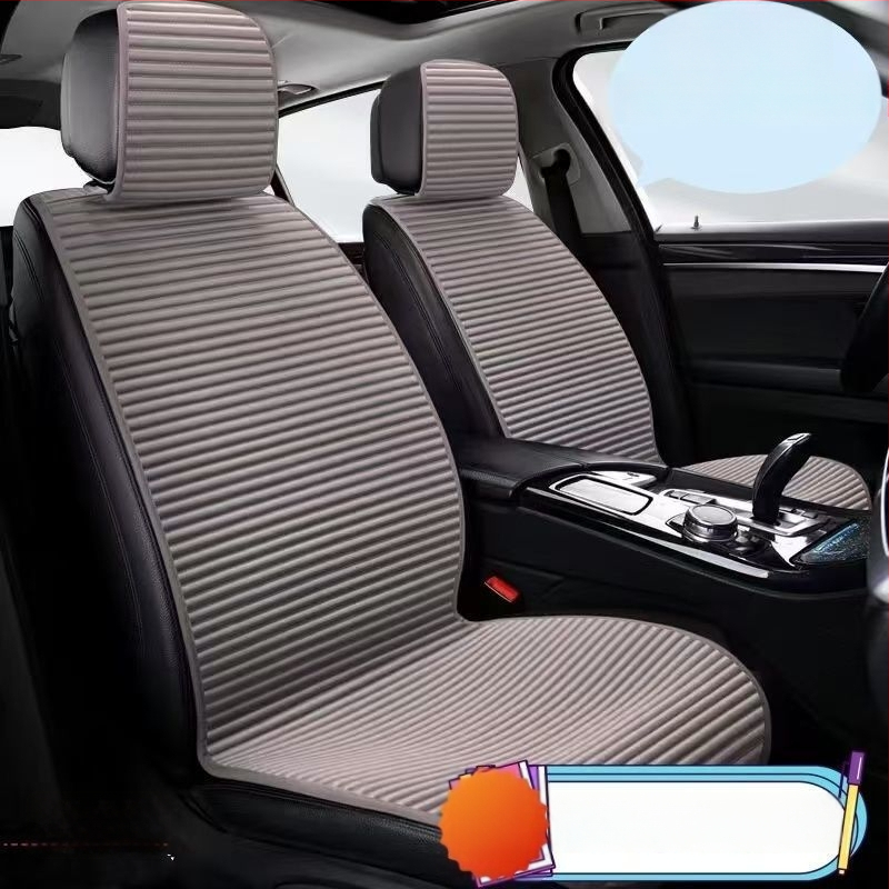 Kravas automašīnas sēdekļa spilvens – pildījums no zoss pūkas, virsma no akrila šķiedras, vasaras elpojošs, universāls piecām vietām