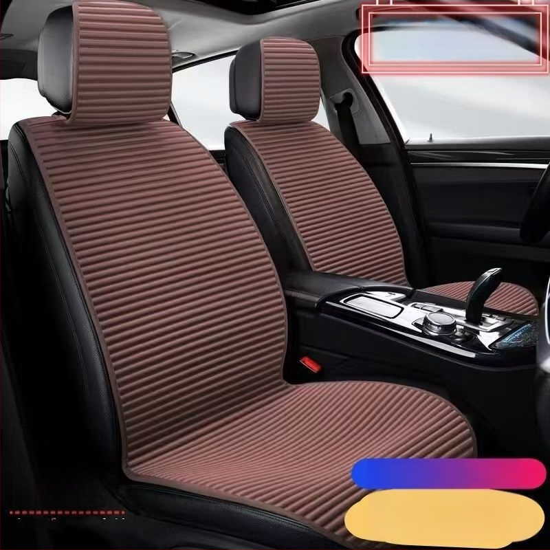 Kravas automašīnas sēdekļa spilvens – pildījums no zoss pūkas, virsma no akrila šķiedras, vasaras elpojošs, universāls piecām vietām