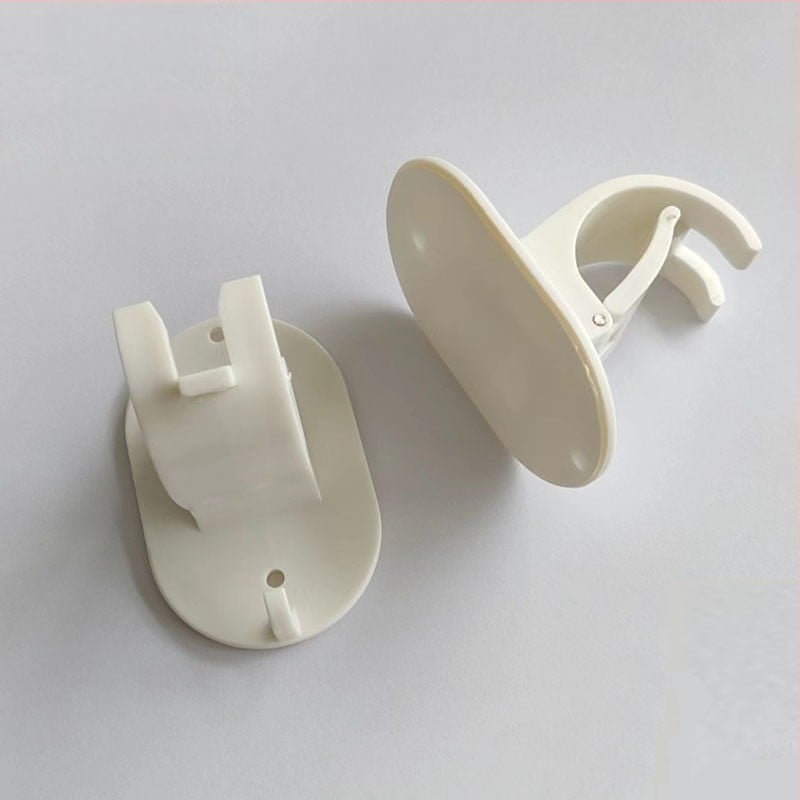 Kleepkonks kardinastangi jaoks, ABS, üks konks, kaasaegne minimalistlik stiil, kandevõime 1–3 kg