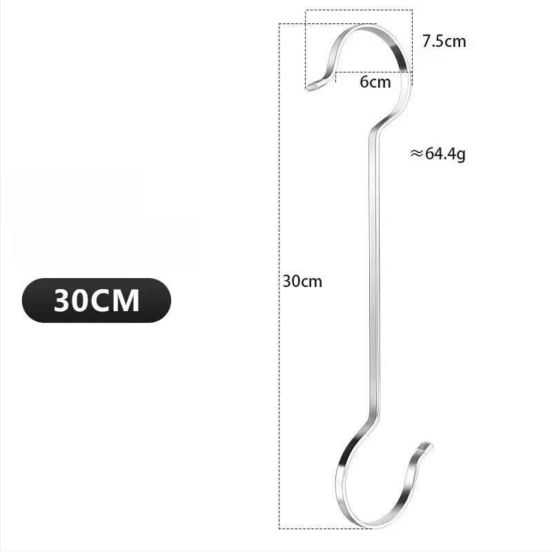 Roostevabast terasest konks, köögile ja vannituppa, kaasaegne lihtne stiil, kandevõime 5–10 kg, 1 tk