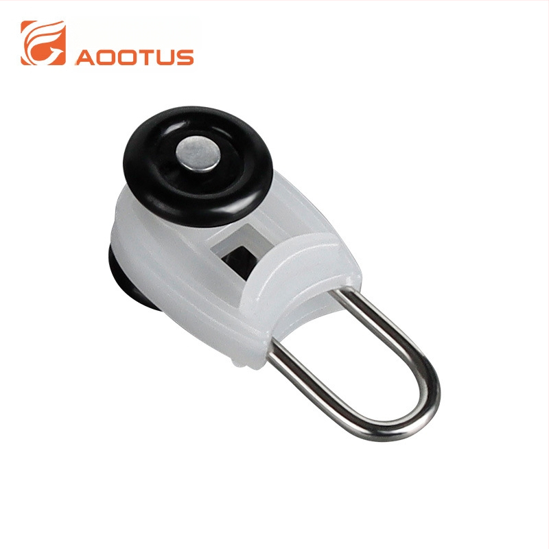 Aizkaru rievu ritināšanas aksesuāri, modelis T26-33; materiāls PE + nerūsējošs tērauds; piemērots karājamiem aizkariem; pielāgota apstrāde