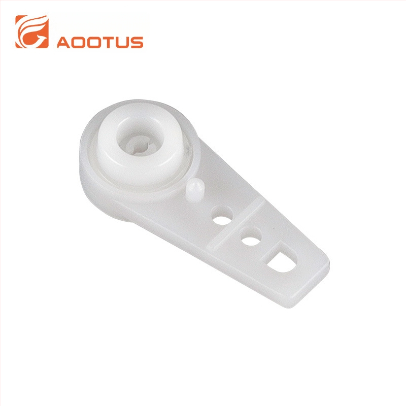 Aizkaru rievu ritināšanas aksesuāri, modelis T26-33; materiāls PE + nerūsējošs tērauds; piemērots karājamiem aizkariem; pielāgota apstrāde