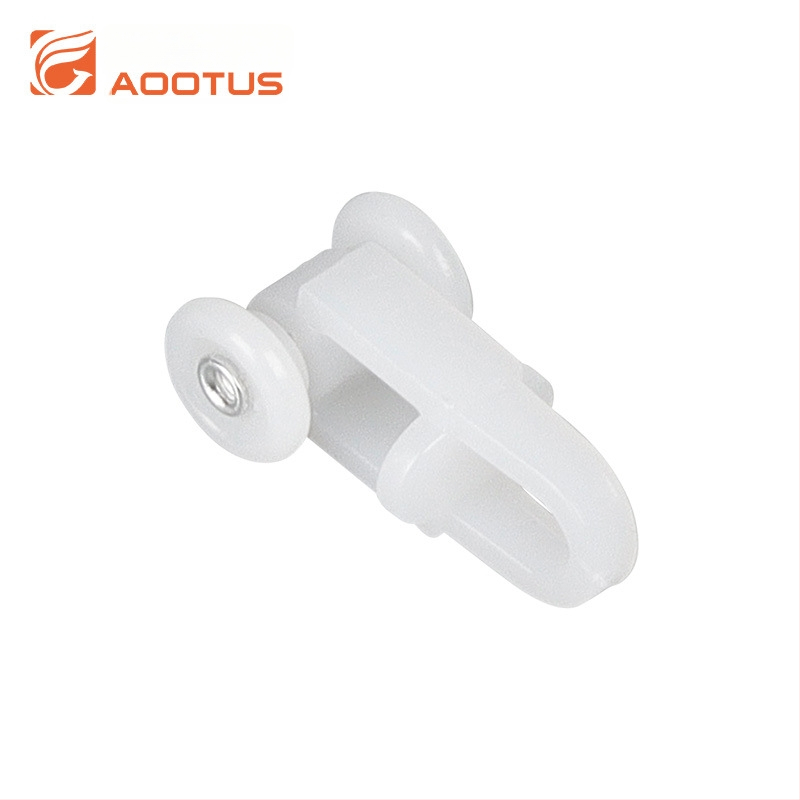 Aizkaru rievu ritināšanas aksesuāri, modelis T26-33; materiāls PE + nerūsējošs tērauds; piemērots karājamiem aizkariem; pielāgota apstrāde