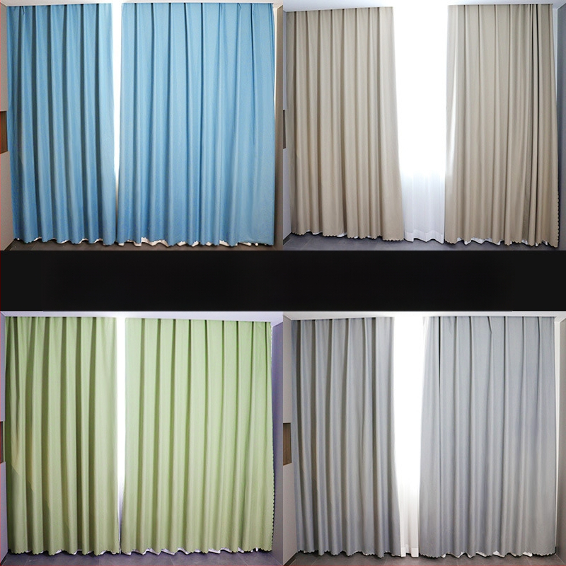 Draperie blackout Nordic din țesătură compozită, șină roman perforată, umbrire 71–90%, potrivită pentru living și dormitor.