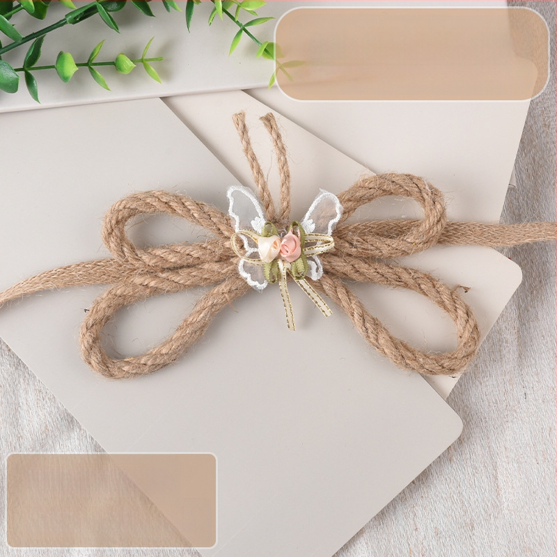 Aizkaru saitēm - mūsdienīgas minimālisma konopju auklas, pletītas, pielāgojamas, zīmols Ming qian