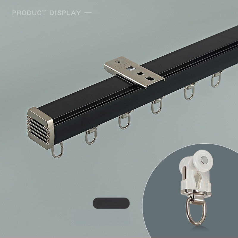 Aizkaru sliede, alumīnija sakausējums, klusa darbība, dubultā sliede, modelis JFL597, Jin Fulong