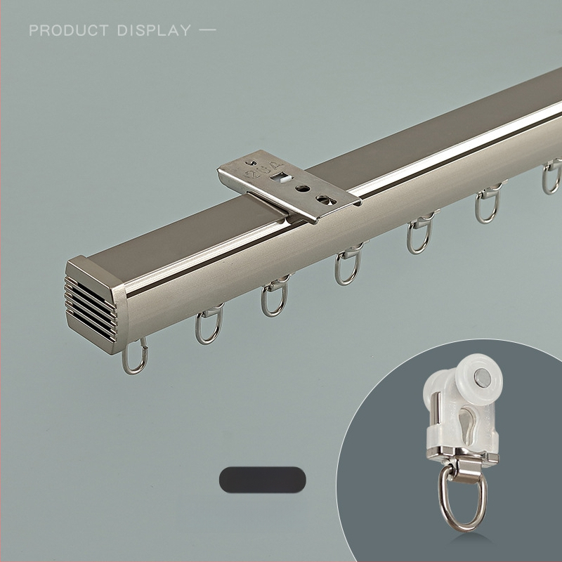 Aizkaru sliede, alumīnija sakausējums, klusa darbība, dubultā sliede, modelis JFL597, Jin Fulong