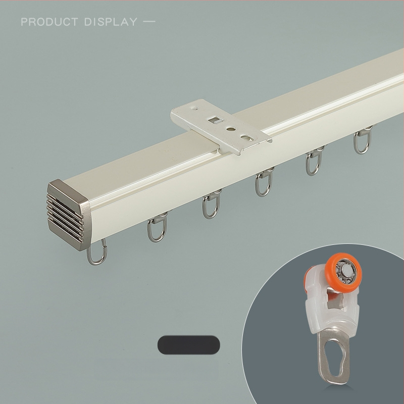 Aizkaru sliede, alumīnija sakausējums, klusa darbība, dubultā sliede, modelis JFL597, Jin Fulong