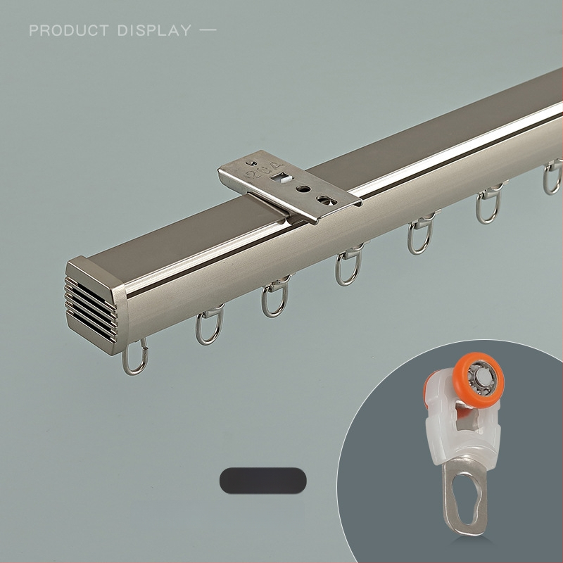 Aizkaru sliede, alumīnija sakausējums, klusa darbība, dubultā sliede, modelis JFL597, Jin Fulong