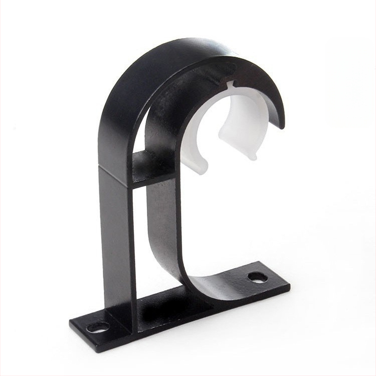 Romas stangas stiprinājums, alumīnija sakausējums, DGDM ar vienu āķi, piemērots aizkariem