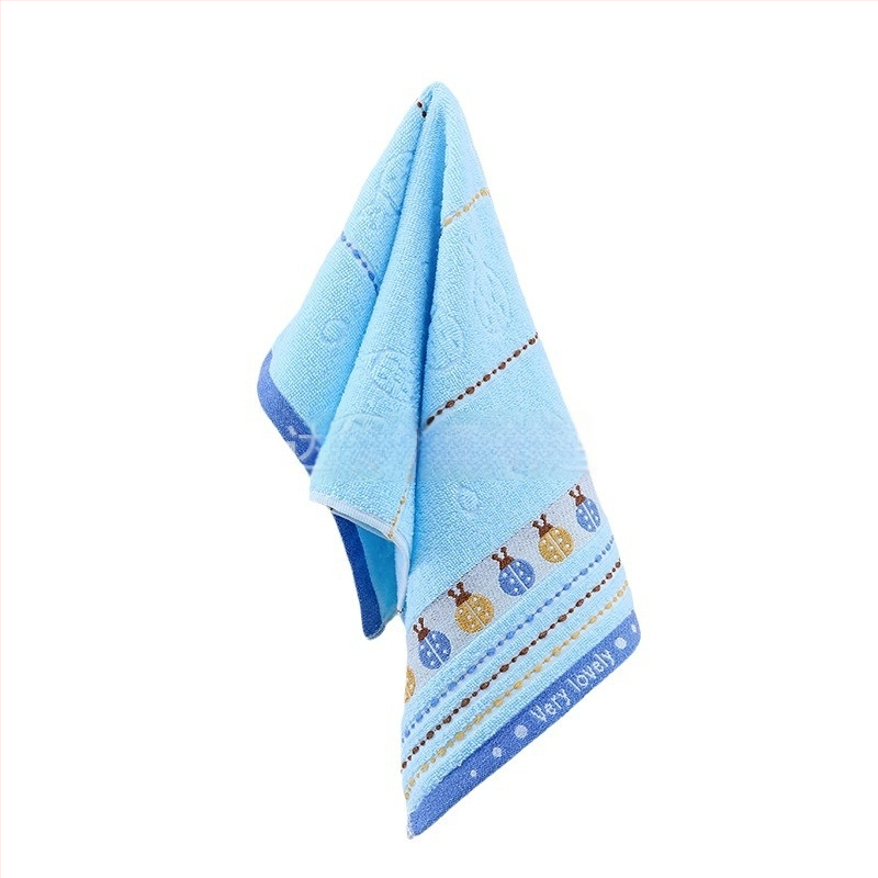 Laste puuvillane rätik, džakardkangas, 60 g, kohandamine saadaval, toetab üksikuid tellimusi