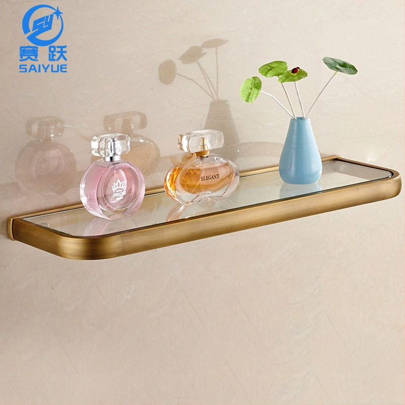 Dvieļu plaukts ar režģa grozu, antīka pārklājums, Eiropas stils, vien-slāņu/dvslāņu, Saiyue