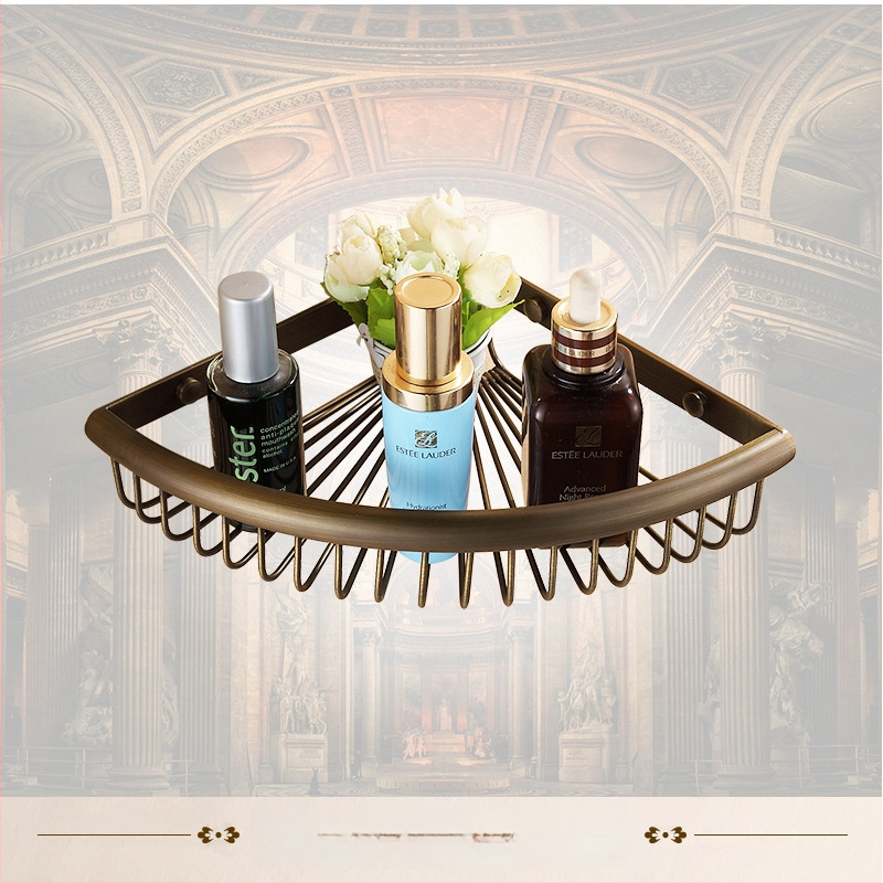 Dvieļu plaukts ar režģa grozu, antīka pārklājums, Eiropas stils, vien-slāņu/dvslāņu, Saiyue