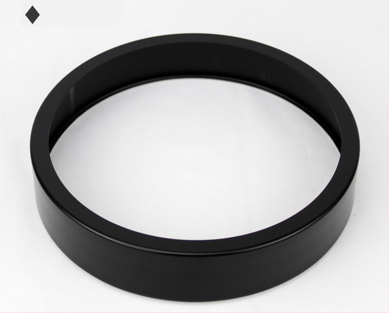 Кръгъл метален корпус за стенен часовник, кварцов ход, златист алуминиев обков (рамка), преден капак, опаковка 48 бр.