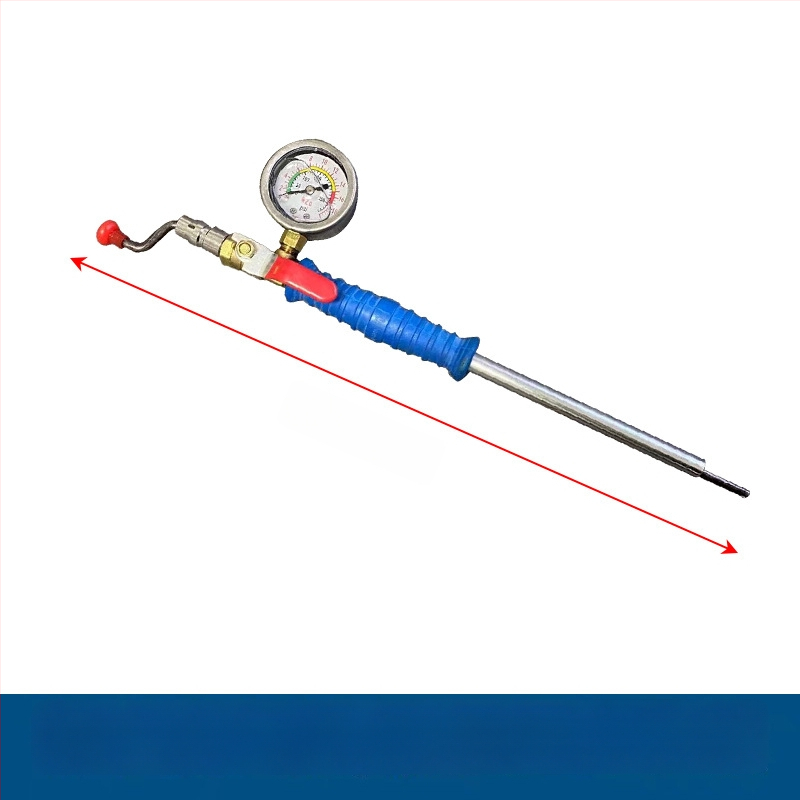 Riepu uzpūšanas rokturis ar manometru automobiļiem, smagajiem kravas automobiļiem un būvtehnika — Xin Hao Wang, Metāls