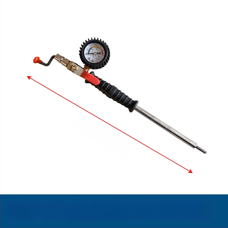 Riepu uzpūšanas rokturis ar manometru automobiļiem, smagajiem kravas automobiļiem un būvtehnika — Xin Hao Wang, Metāls