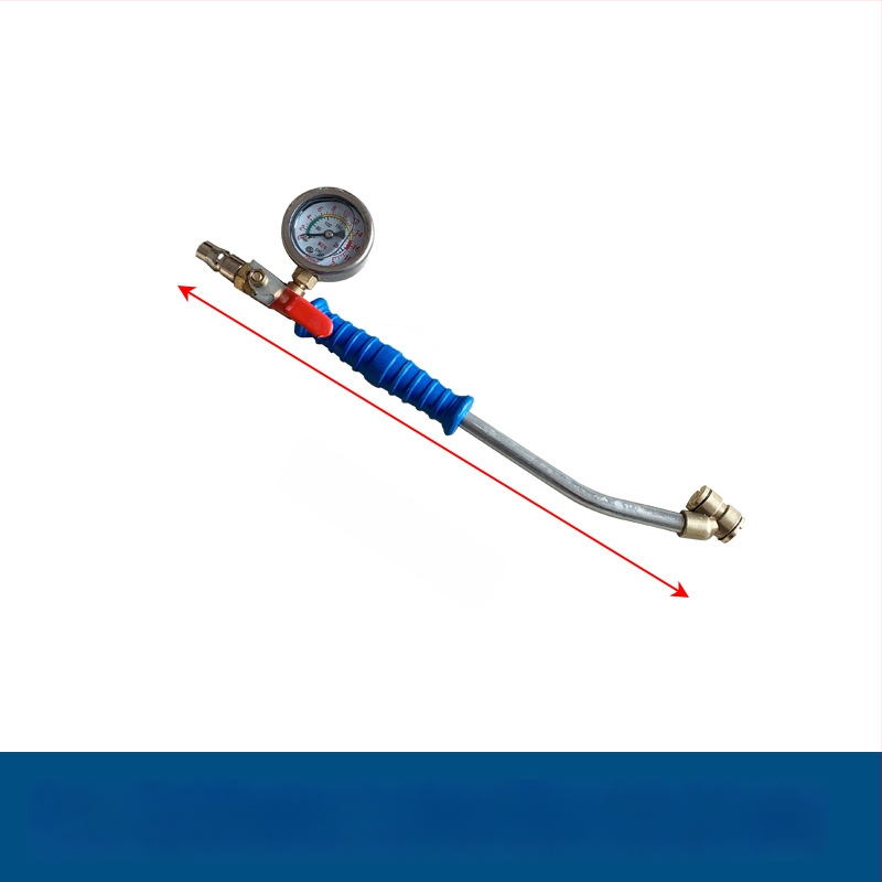 Riepu uzpūšanas rokturis ar manometru automobiļiem, smagajiem kravas automobiļiem un būvtehnika — Xin Hao Wang, Metāls