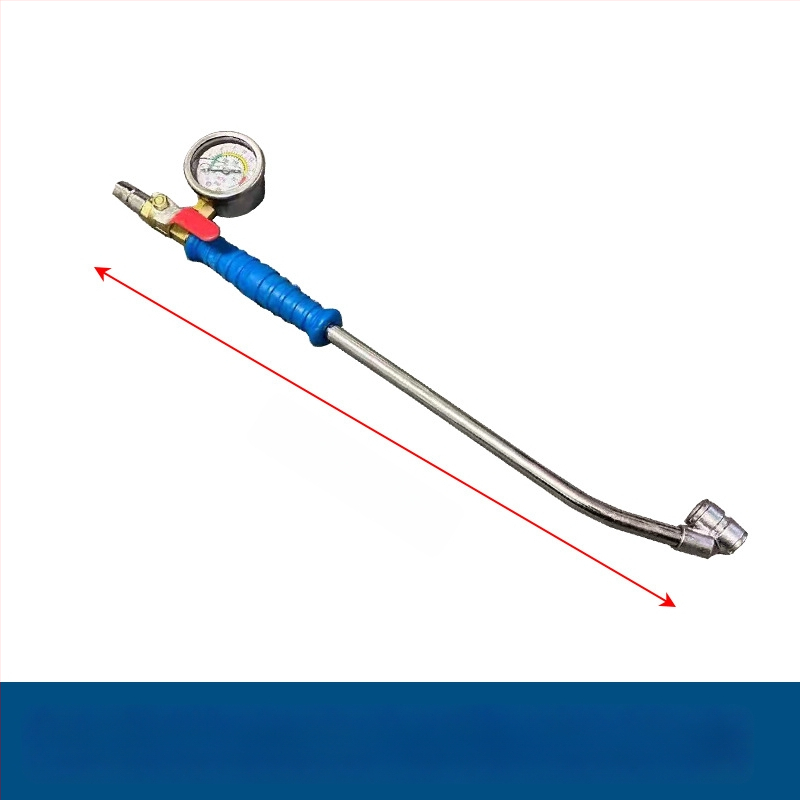 Riepu uzpūšanas rokturis ar manometru automobiļiem, smagajiem kravas automobiļiem un būvtehnika — Xin Hao Wang, Metāls