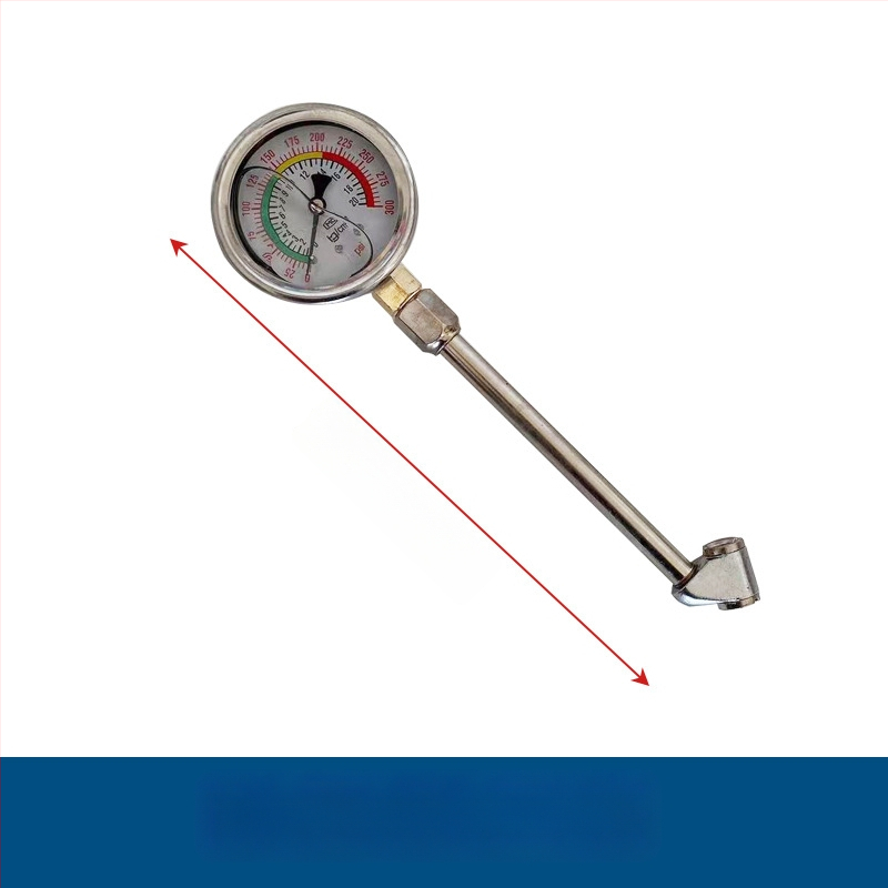 Riepu uzpūšanas rokturis ar manometru automobiļiem, smagajiem kravas automobiļiem un būvtehnika — Xin Hao Wang, Metāls