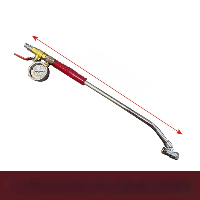 Riepu uzpūšanas rokturis ar manometru automobiļiem, smagajiem kravas automobiļiem un būvtehnika — Xin Hao Wang, Metāls