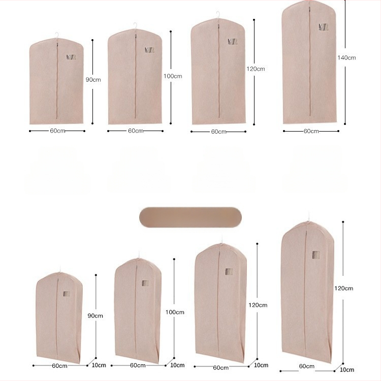 Κάλυμμα Κουστουμιού 3D Παχύτερο, Διαπνέον και Αδιάβροχο από Βαμβάκι-Λίνο (Oxford Ύφασμα) για Αποθήκευση Ενδυμάτων σε Εσωτερικό Χώρο