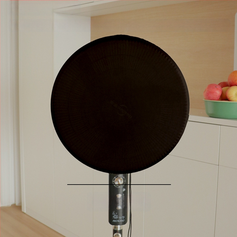 Kaixiu elastinis ventiliatoriaus gaubtas — dulkių apsauga stovintiems ir sieniniams ventiliatoriams, medžiaga milk silk, 2024 leidimas, pakuotėje 100 vnt